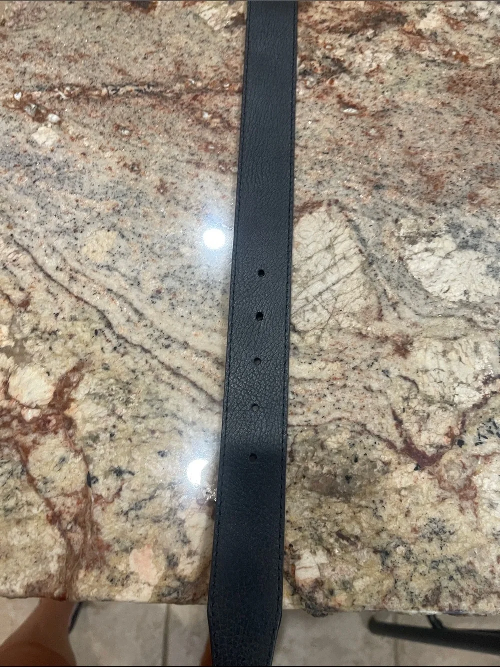 Nike- Men's White Belt S:36